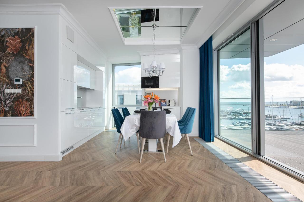 Yacht Park Premium Apartment Sea View Gdynia Extérieur photo