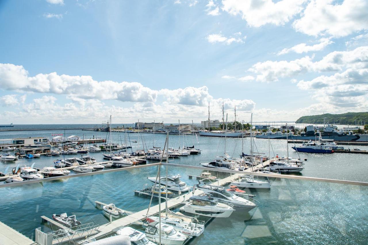 Yacht Park Premium Apartment Sea View Gdynia Extérieur photo