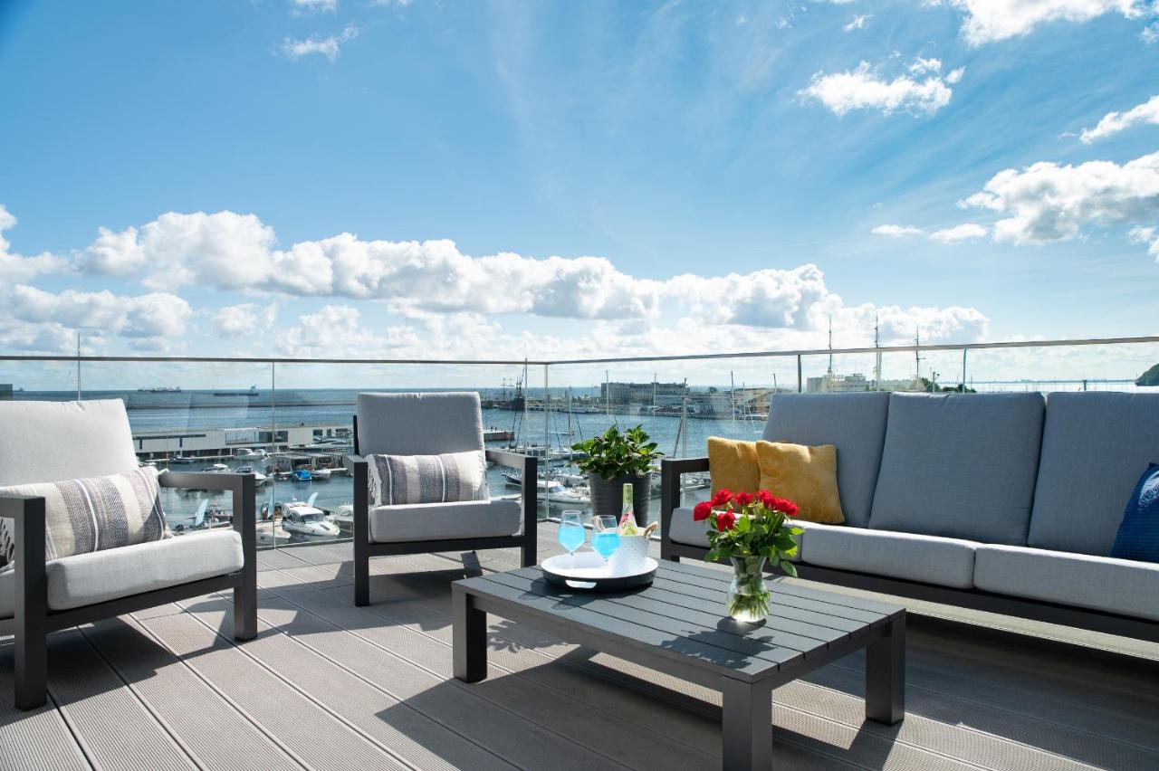 Yacht Park Premium Apartment Sea View Gdynia Extérieur photo