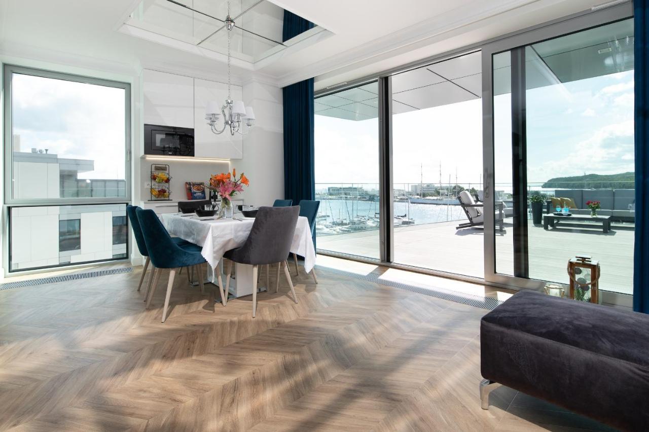 Yacht Park Premium Apartment Sea View Gdynia Extérieur photo