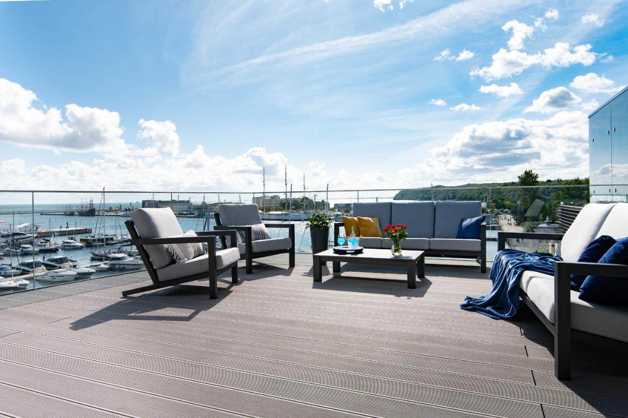 Yacht Park Premium Apartment Sea View Gdynia Extérieur photo