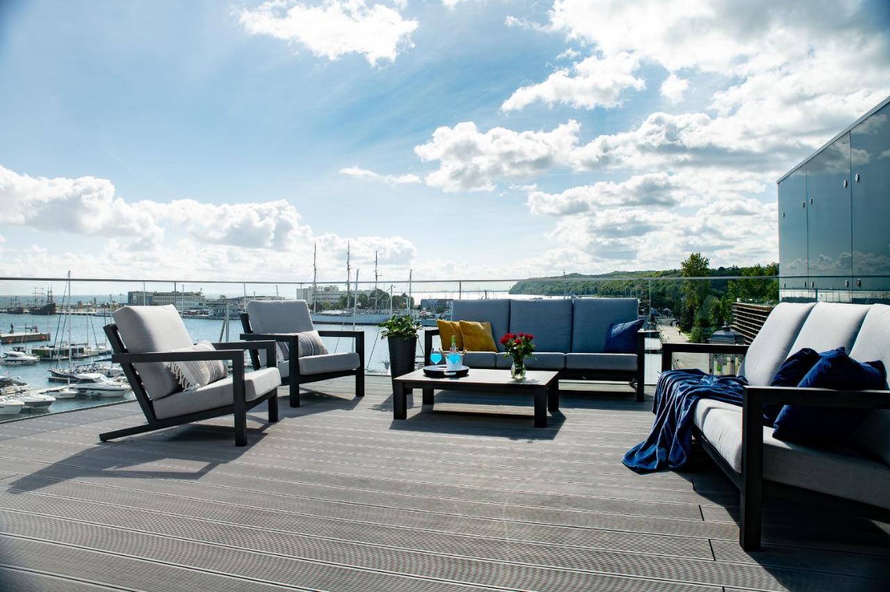 Yacht Park Premium Apartment Sea View Gdynia Extérieur photo