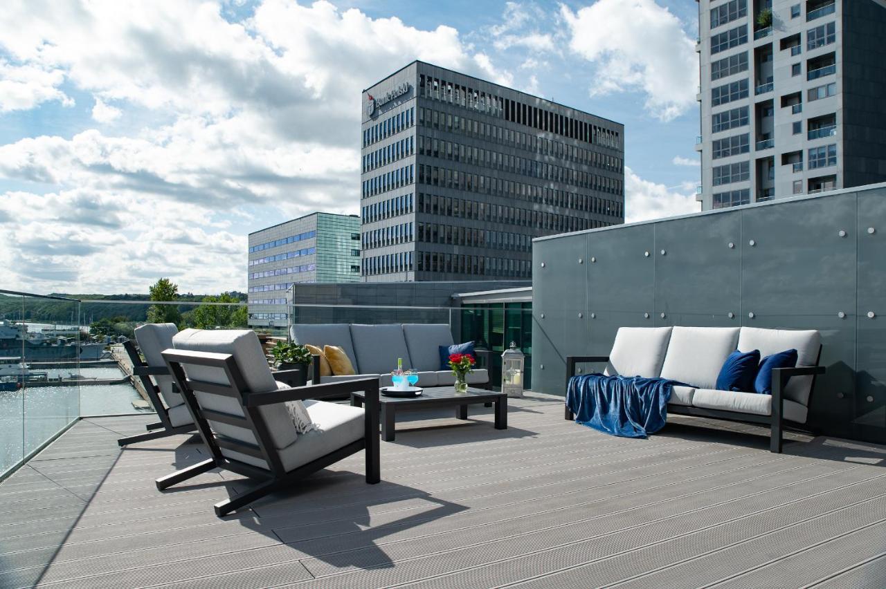 Yacht Park Premium Apartment Sea View Gdynia Extérieur photo