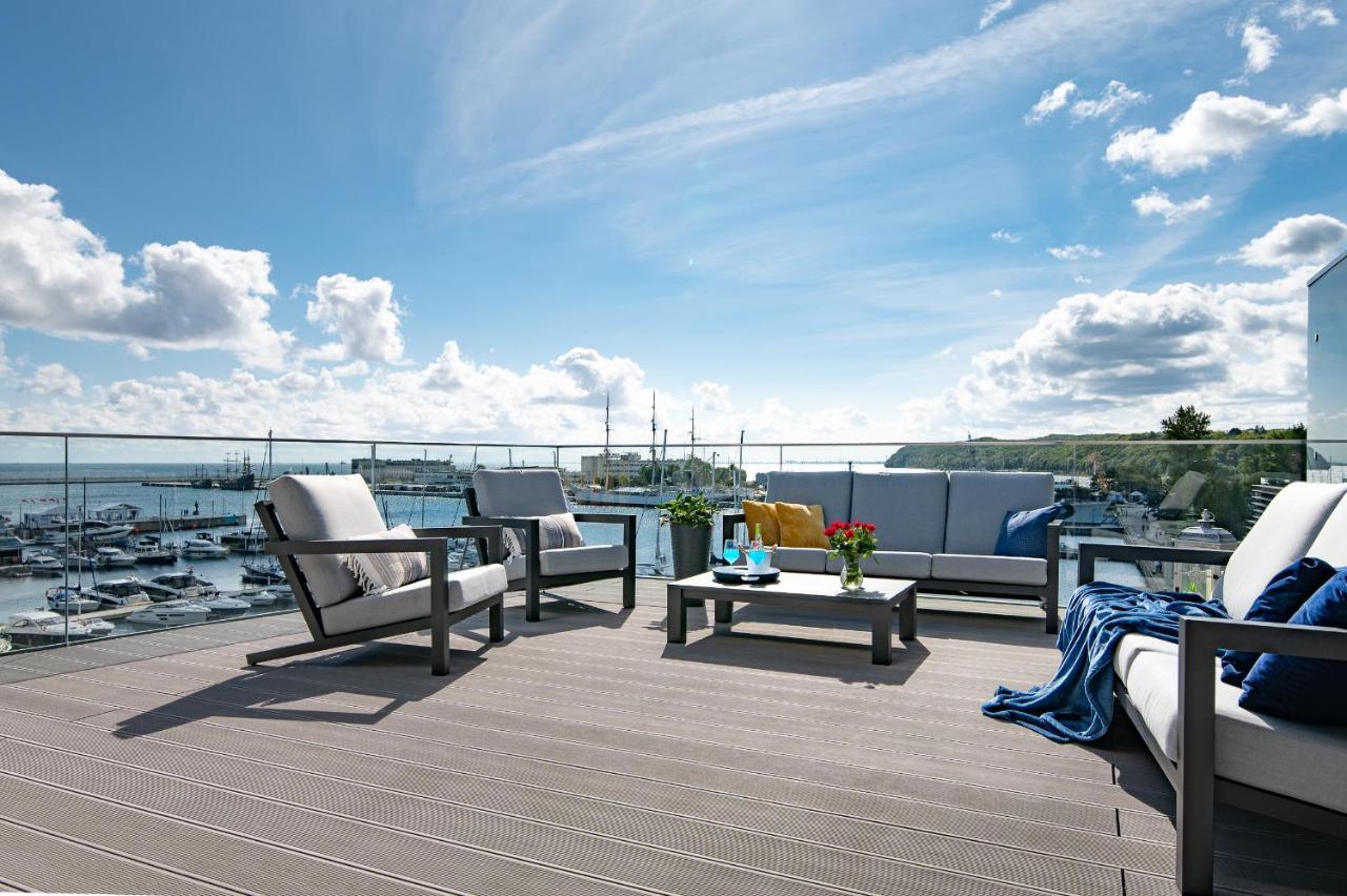 Yacht Park Premium Apartment Sea View Gdynia Extérieur photo